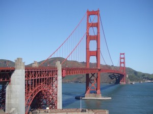 サンフランシスコ　ゴールデンゲートブリッジ